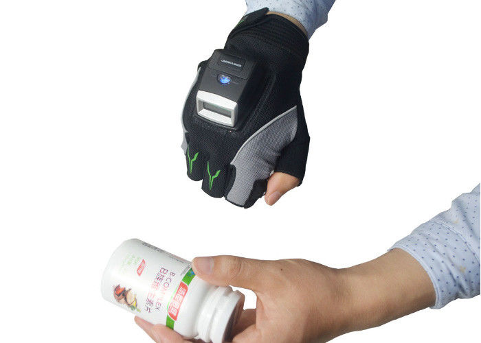 Изготовитель аттестовал Handheld читателя блока развертки штрихкода 1D Bluetooth с перчаткой для склада снабжения